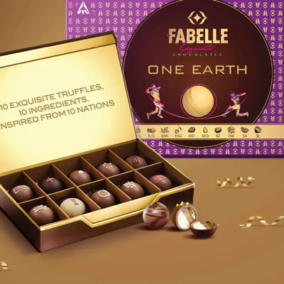 "ITC Kakatiya One Earth - 10 country inspired handcrafted truffles - Click here to View more details about this Product